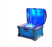 Treasure Box Northern Lights Projector, AONESY Galaxy Projector Night Light Treasure Nightlight with 8 Colors, White Noises, Timer & Remote Control for Gifts Kids Girls Boys Bedroom-Blue