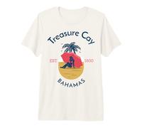Treasure Cay Great Abaco Island in the Bahamas Premium T-Shirt