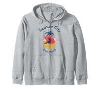 Treasure Cay Great Abaco Island in the Bahamas Zip Hoodie