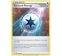 Treasure Energy 165/203 Uncommon Reverse Holo Pokemon Card (SWSH Evolving Skies) + 1x TitanCards® Toploader