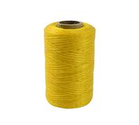 Treasure Gurus 1 Roll Yellow Sinew Waxed Beading Craft Poly Wax Thread Artificial Deer Sinue