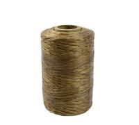 Treasure Gurus Artificial Deer Sinew Waxed Beading Craft Poly Thread Spool Natural Wax Sinue