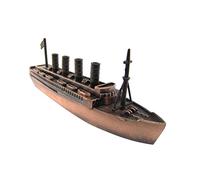 Treasure Gurus Metal Bronze Model Replica Cruise Ship Ocean Liner Die Cast Toy Pencil Sharpener