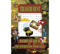 TREASURE HUNT: Big Book of Treasure Hunt Puzzles - Easy-to-Read Brain Games for Adults, Seniors, and Puzzle Lovers