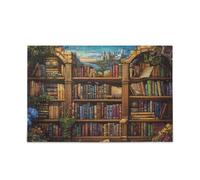 Treasure Hunt Bookshelf Jigsaw Puzzles Friends Family Activity Game Nights Gifts 500 Piecing