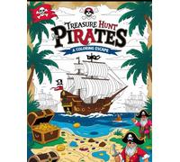 Treasure Hunt Pirates: A Coloring Escape