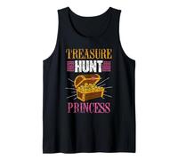 Treasure Hunt Princess Treasures Hunting Treasure Hunt Tank Top