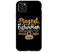 Treasure Hunter Funny Magnet Fisherman Case for iPhone 11 Pro Max