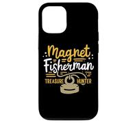 Treasure Hunter Funny Magnet Fisherman Case for iPhone 12/12 Pro