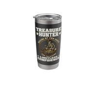 Treasure Hunter Limitless Confidence Adventurer Explorer Stainless Steel Insulated Tumbler