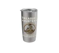 Treasure Hunter Limitless Confidence Adventurer Explorer Stainless Steel Insulated Tumbler