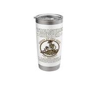 Treasure Hunter Limitless Confidence Adventurer Explorer Stainless Steel Insulated Tumbler