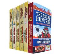 Treasure Hunters Middle School Series 1-6 Books Collection Set By James Patterson (Treasure Hunters, Danger Down the Nile, Secret of the Forbidden City, Peril at the Top of the World and More)