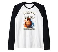 Treasure in Clay Jars 2 Corinthians 4:7 Raglan Baseball Tee
