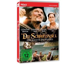 TREASURE ISLAND 1990 / Charlton Heston, Christian Bale Oliver Reed NEW R2 DVD