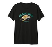 Treasure Island Florida Sea Turtle Design Premium T-Shirt