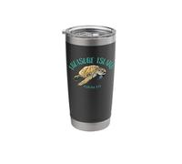 Treasure Island Florida Sea Turtle Design Stainless Steel Insulated Tumbler