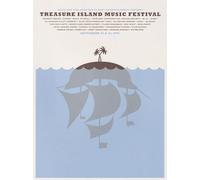 Treasure Island Music Festival 2007 (Modest Mouse, DJ Shadow, Cut Chemist) - Miniature Poster/Book Clipping