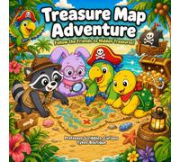 Treasure Map Adventure: Follow the Friends to Hidden Treasures (Professor Scribbles Wonder Canvas Adventures)