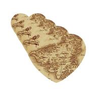 Treasure Map Vintage Car Air Freshener Cards for Women Men 4 Pack Cute Car Accessories Long Lasting Scent Car Diffuser Hanging Auto Aromatherapy Tablets Car Fresheners Gifts