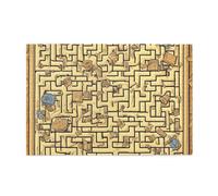 Treasure Maze Horizontal Wooden Jigsaw Puzzle 1000 Pieces Relax and Improve Hands on Skills and Concentration