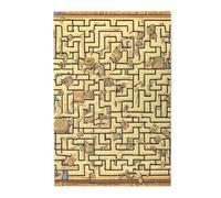 Treasure Maze Picture puzzle.Wooden Jigsaw Puzzle for Adults, Unique Wall Art Decor Gift