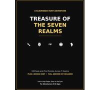 Treasure of the Seven Realms: A Scavenger Hunt Adventure: 108 S nd-Find Puzzles Across 7 Story-Driven Realms