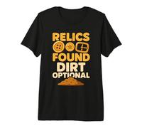Treasure Relics Lost Coins Finds Metal Detecting Adventure Premium T-Shirt