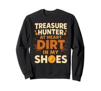 Treasure Relics Lost Coins Finds Metal Detecting Adventure Sweatshirt