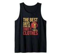 Treasure Seeker Motto Dirty Clothes Days Tank Top