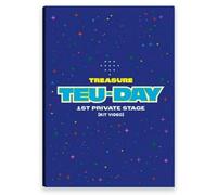 TREASURE - TREASURE 1ST PRIVATE STAGE TEU-DAY KIT VIDEO ( Incl. VIDEO KIT+Photo Book+Photo Garland Set+Photo Ticket+Double-sided Folded Poster+3 Photo Card+Sticker ) SEALED