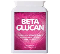Treasure Your Health 400 mg Beta Glucan 1.3/1.6-D Capsules with Vitamin C and Zinc - Pack of 60