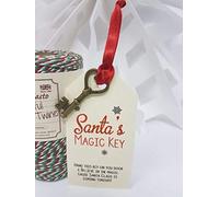 Treasured Forever Santa's Magic Key Magic Reindeer Food - Christmas Eve Box - Christmas Labels NP (Santa's Magic Key Tag & Key)