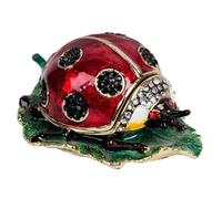 Treasured Trinket Box - Beautiful Sparkling Ladybird