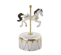 Treasured Trinkets Blue Musical Carousel Horse - P12211