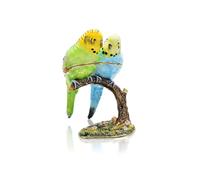 Treasured Trinkets Budgerigars Trinket Box - P1224