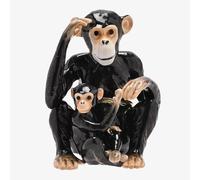 Treasured Trinkets Chimpanzee And Baby Trinket Box 15789