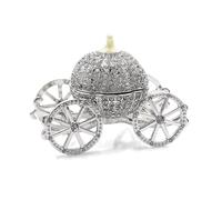 Treasured Trinkets Crystal Carriage Trinket Box - P1283