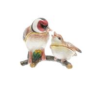 Treasured Trinkets - Mother & Baby Goldfinch
