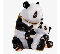 Treasured Trinkets Panda And Baby Trinket Box 15638