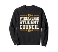 Treasurer Student Council School Election Day Athletic Style Sweatshirt