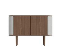 Treasures Cabinet Dark Oak/Sterling