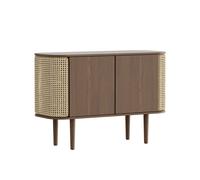 Treasures Cabinet Dark Oak/Venetian Cane