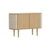 Treasures Cabinet Oak/White Sands
