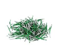 Treasury Tags, Treasury Fasteners Paper Ties, 100 Pcs Paper Ties Metal-Ended Kit Elasticity Metal Treasury Tags Office Fasteners, Hole Punch Ties, String Binders, for Organising Paper Documents