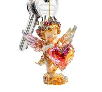 Treat As A Child Angel Ornament, Angel Tree Ornaments - 2D Angel Tree Ornaments For Christmas, Valentine's Day Pendant, Mirror Accessories, Backpack Pendant For May
