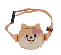 Treat Bag for Dog Training - Dog Shape Design Adjustable Belt and Leak-Proof Snack Reward Bag for Travel, Hiking, Daily Walking, Care and Adventure