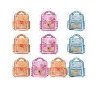 Treat Bag Mini Backpack - 7.87 Inch Pvc Pouch | Pvc Organizer Bag - Small Wrap Bags for Candy for Women Kid Child Boys Girls Youth Teens Girlfriend Wife Friend Sister Daughter Party Use