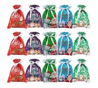Treat Bags - Christmas Bag 32 x 24 cm for , Christmas Bags, 5 Pieces Dustproof Storage | Festive Treat Drawstring Bag for Chocolate Candy Party Favors Jo