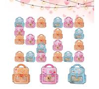 Treat Bags Mini Backpack Shape Storage Pouch